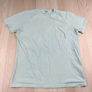 Lot Of 2 Line Of Trade Mens Blue & Yellow Comfort Pocket Classic T-Shirt Size L
